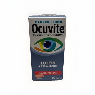 Bausch & Lomb Ocuvite Lutein & Antioxidants, 120tabs Exp 6/2026+