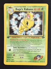 Koga's Kakuna 1st Edition Gym Challenge 47/132 Uncommon 2000 TCG Pokemon LP on eBay