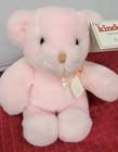 VINTAGE GUND - 8" PINK GOOD NEWS BEAR- IT'S A GIRL- RATTLE - #1708 - 1988 - NWOT — photo 1