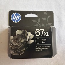 NEW FACTORY SEALED HP 67 XL BLACK INK CARTRIDGE EXP JANUARY 2028