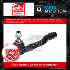 Tie / Track Rod End fits TOYOTA PROACE Left 1.5D 1.6D 2.0D 2016 on Joint Febi