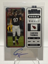 Cameron Thomas [Autograph Championship Ticket] #191 Prices | 2022
