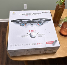 UDI R/C U818A HD Quadcopter Drone w/ Camera, Headless Mode, RTR, Black
