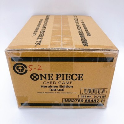 One Piece Japanese Extra Booster Heroines Edition Sealed Case (12