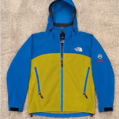 The North Face Summit Series Jacket - Men s Small - 2008 - Blue and Chartreuse