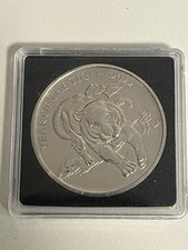 2022 Lunar Year of the Tiger UK £5 BU Coin in Royal Mint In  A Case 