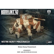 Konflikt '47: Wotan Heavy Panzermech 2025 by Warlord Games
