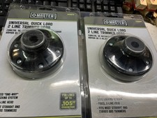 TWO Master Mechanic QUICK LOAD 2-LINE String Grass Trimmer Heads Universal 24879