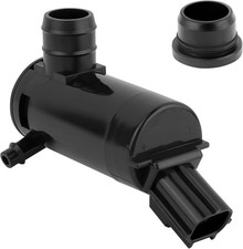 Windshield Washer Pump with Rubber Grommet,Windshield Washer Fluid Pump Replacem