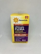 Renew Life Ultimate Flora Immune Probiotic For Respiratory & Immune Health 30 ct