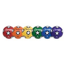 Champion Sports Rubber Cover Soccer Ball Set - Size 5 - Durable, Official