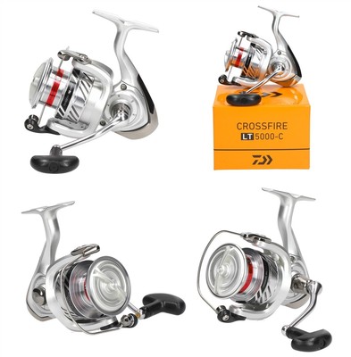 Daiwa 20 Crossfire LT Spinnrolle Frontbremsrolle Aluminiumspule alle Größen