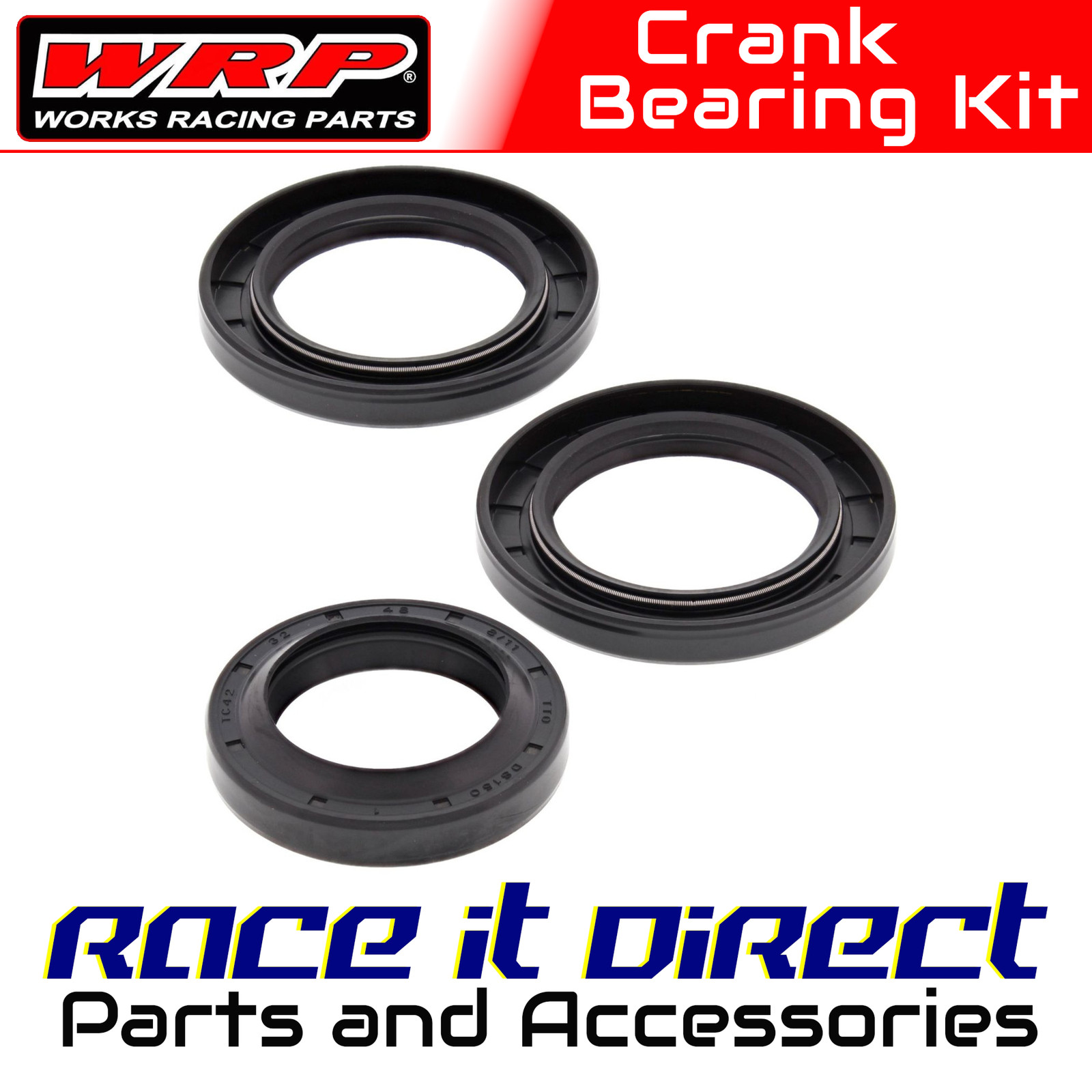 Crank Shaft Seal Kit for Polaris Trail Boss 350L 2x4 1990-1992 Seals Only WRP