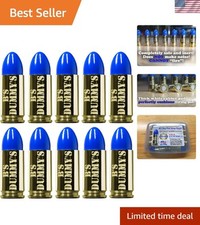 10-Pack 9mm Luger Snap Caps for Safe Dry Fire Training - Made in the USA