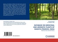 Sumeet Dwivedi (U. A.) | Database ON Medicinal AND Aromatic Plants OF Madhya...