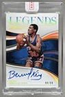 Bernard King 2024 Panini Immaculate Legends Auto 44/99