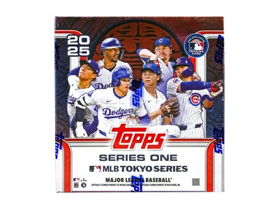 2025 TOPPS SERIES 1 BASEBALL MLB WORLD TOUR TOKYO SERIES BOX