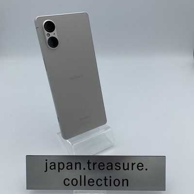 Sony Xperia 5 V SO-53D 128GB SIM Unlocked Silver From Japan