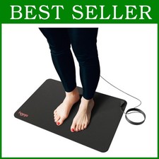 Earth Connected Grounding Mat for Energy and Pain Relief