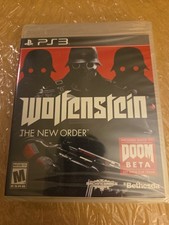 PS3 Wolfenstein The New Order New Factory Sealed Never Opened