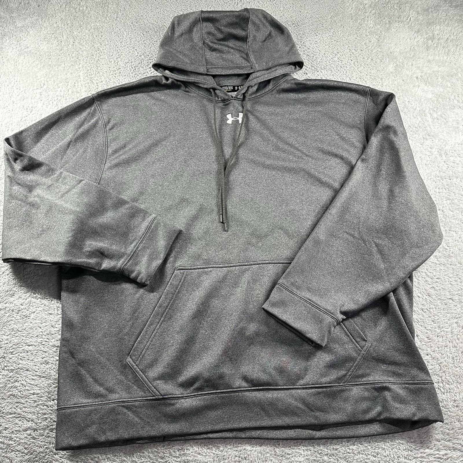 Under Armour Hoodie Mens 3XL Gray Minimalist Loose Fit NWT thumbnail 2