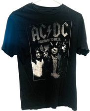 AC/DC Highway to Hell Black T-Shirt - Size Medium