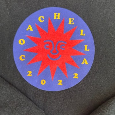 2022 Coachella Music Festival Official Hoodie Harry Styles, Billie Eilish Small