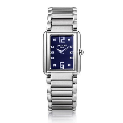 Locman Locman Italy Damenuhr Giannutri blau Quarz aus Titanium / Stahl Ref. 670