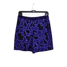 DSG Agility Shorts Boys L Purple Glow Camo Athletic Performance Sporty Active
