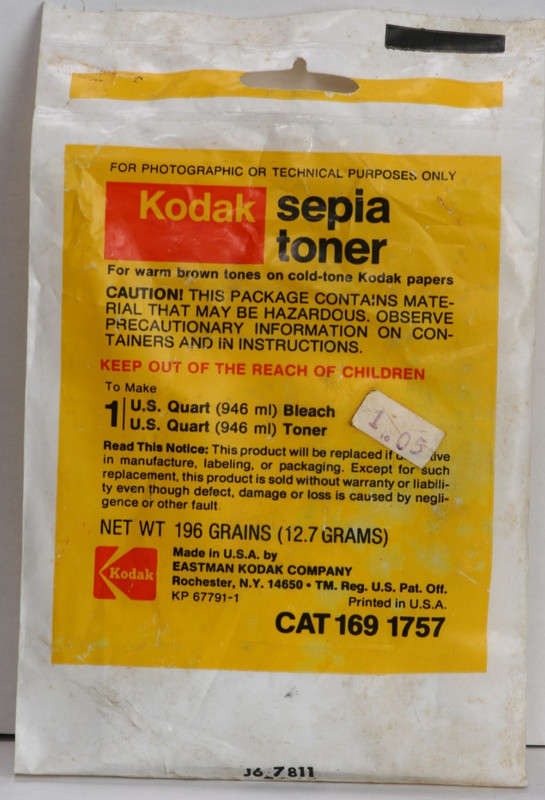 KODAK  SEPIA TONER to make 1 Quart.