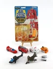 Vintage 80s Gobots Bandai Transformer Toy Lot Of 6 Go Bots Japan Damaged