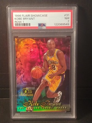 1996-97 Flair Showcase - Kobe Bryant #31 Row 1 (RC) NMINT Card! | eBay