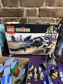 RETIRED 2003 LEGO Star Wars LOT 4480 Jabba's Palace 7151 7121 AS IS SEE PICS