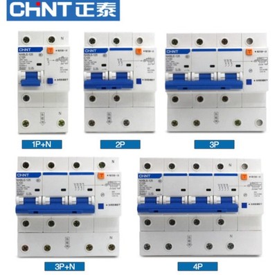 Chint NXBLE-125 Series Circuit Breaker Leakage Protector C-Type  Brand