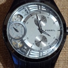 Fossil TWIST Automatic men's water resistant & Analog used wristwatch.ME-1012.