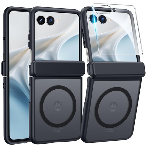 FNTCASE for Motorola Razr 2026/2025 Moto (6.9 Inch), Black