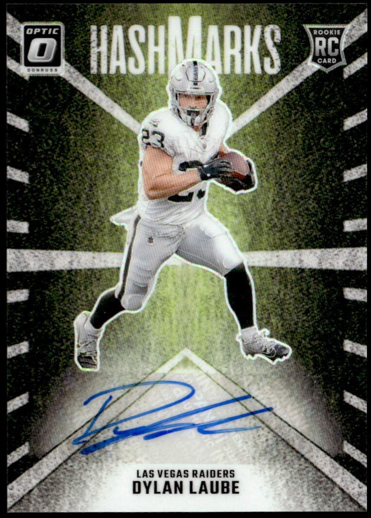 Dylan Laube Panini Donruss Optic Hash Marks #HMDLE Base