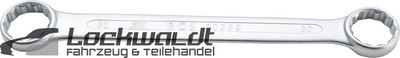 BGS Doppel Ringschlüssel extra flach SW 30 x 32 mm