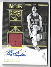 2024-25 Panini Noir BOBI KLINTMAN Gold /25 Rookie Patch Auto RPA RC