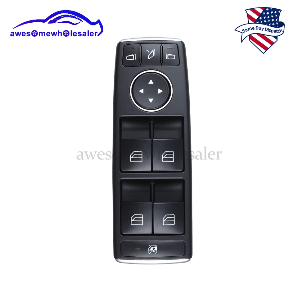 Master Power Window Switch For Mercedes Benz W204 C250 C300 C-Class A2049055402 - Image 2 of 4