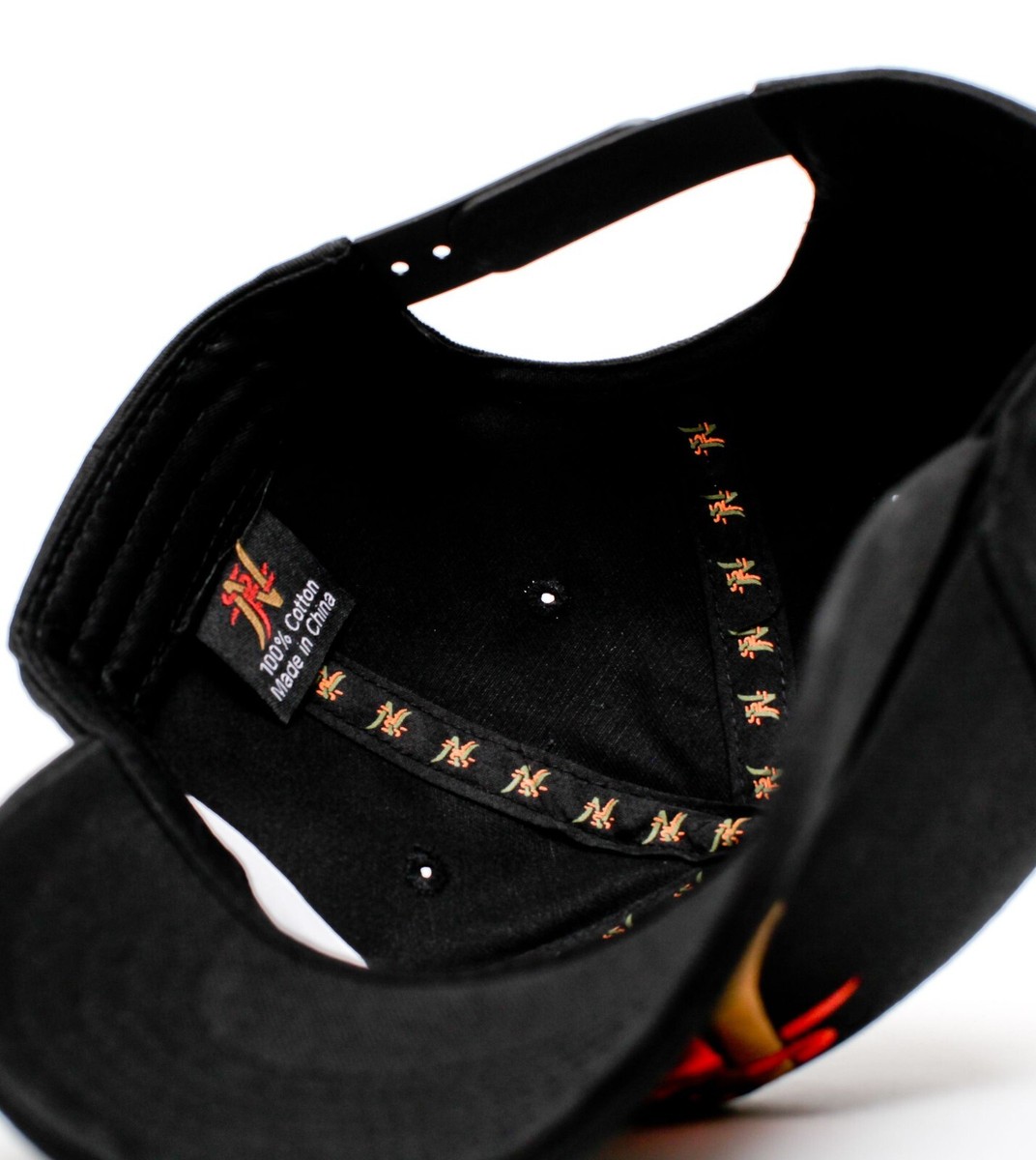 Tadashi Big Hero 6 Unisex-Adult One-Size Hat Cap Black Embroidered