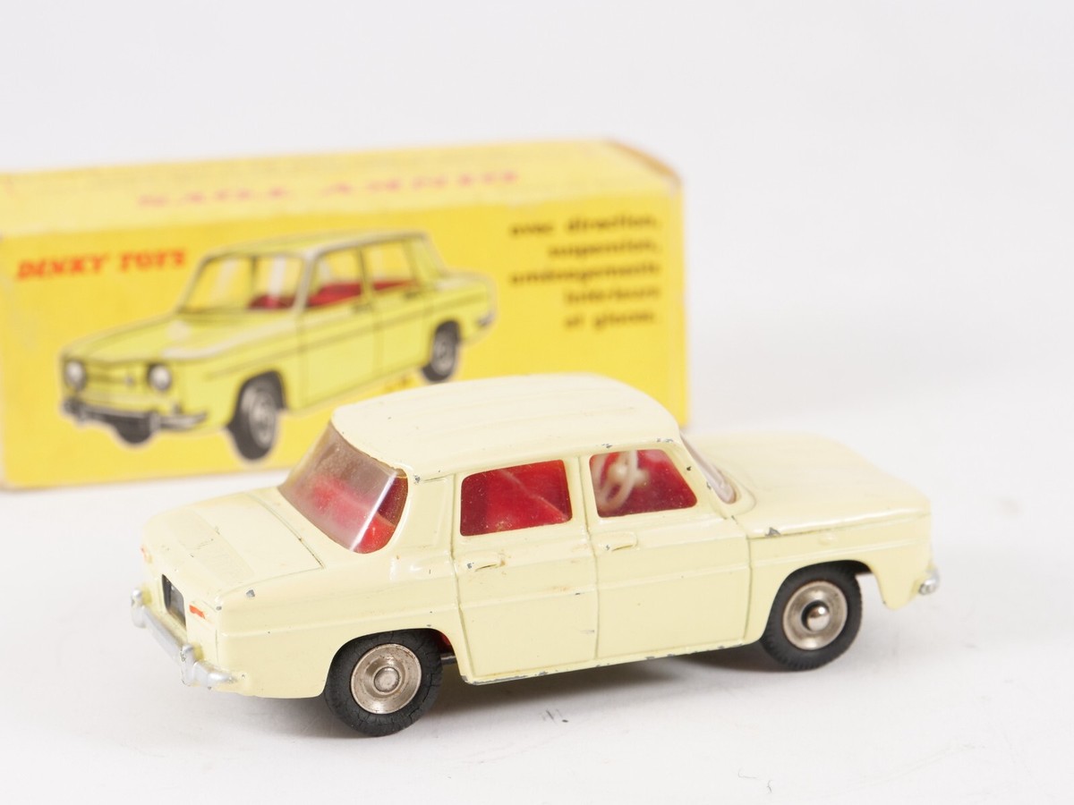 Dinky Toys N°517 Renault 8 - Jaune - 1/43 - Boîte D'origine - Fabrication Française