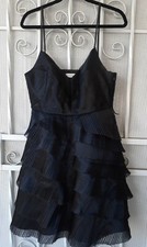  CALVIN KLEIN Black Sleeveless Fit & Flare Dress, size 10