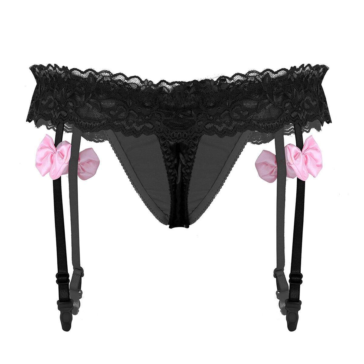 Women Lace Garter Panties Stocking Holder Belt Suspender Gstring Thong