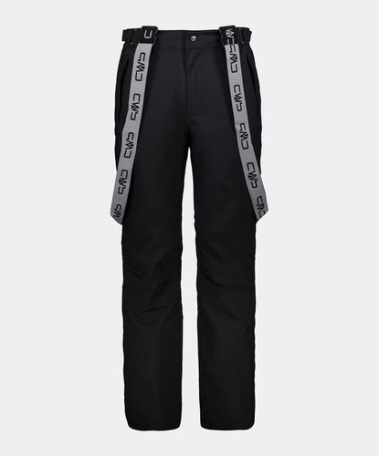 CMP Man Pantalone da sci C/Bretelle, Uomo - Art. 3W17397N-90BG (Nero) | eBay