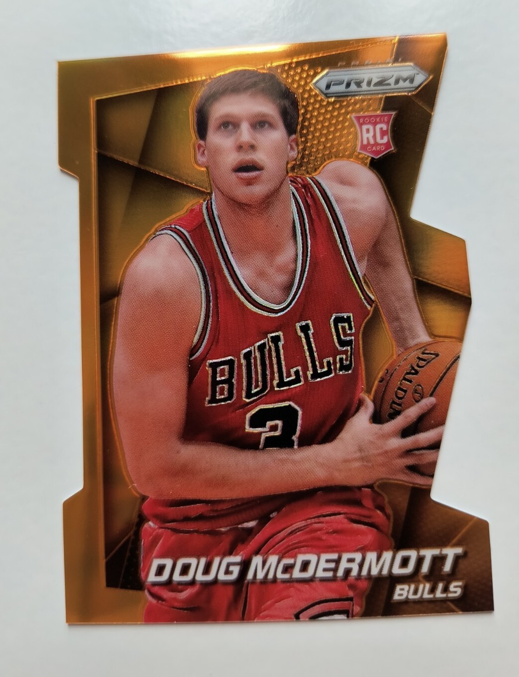DOUG McDERMOTT Rookie Orange Die-Cut Card  #61/139 - 2014-15 Panini Prizm