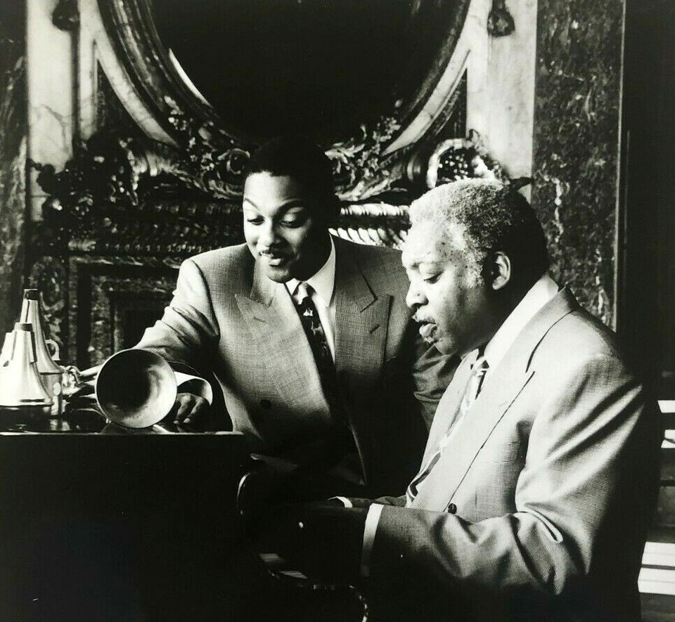 1990 Wynton & Ellis Marsalis Jr Trumpet Piano Jazz Musicians Press