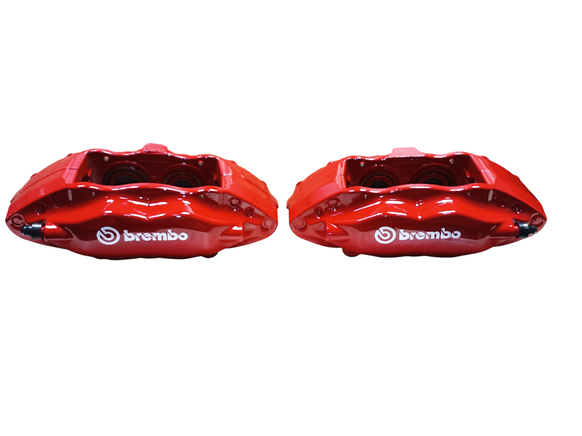 2014-2017 Chevrolet SS Sedan Front 4 Piston BREMBO Red Brake