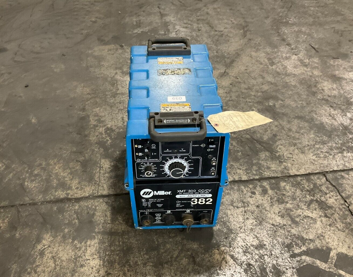 Miller XMT 300 CC/CV DC Inverter Arc Welder 230/460 V 7.8/11.3 kW