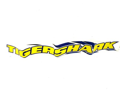 New Tigershark Decal 1997 Montego Deluxe Side Hull RH   0614-286